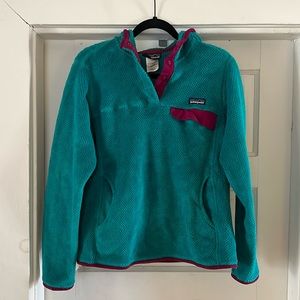 Patagonia Hooded Fleece Pullover sz L